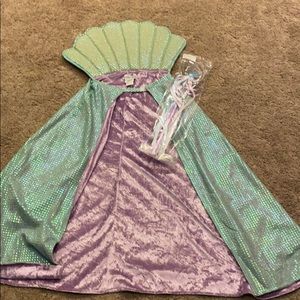 Chasing fireflies Mermaid cape and wand